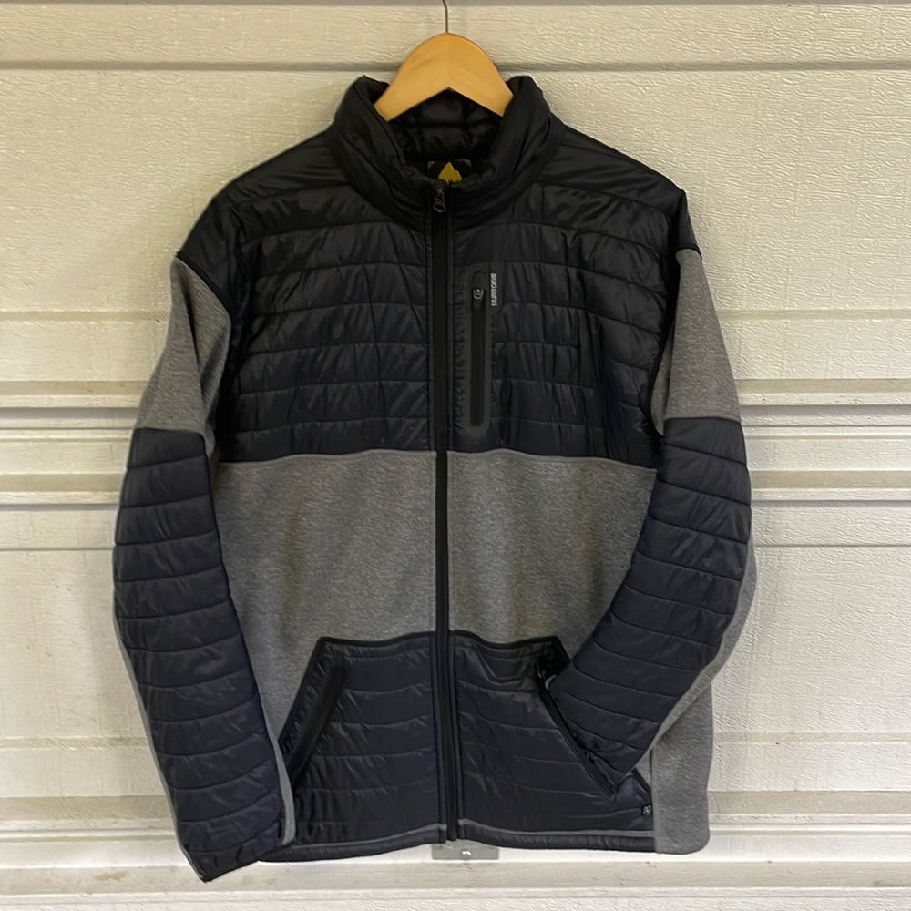 Burton hybrid puffy/synthetic zip up layer size Medium